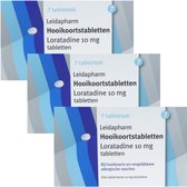 Leidapharm Hooikoortstabletten Loratadine 10 mg - 3 x 7 tabletten