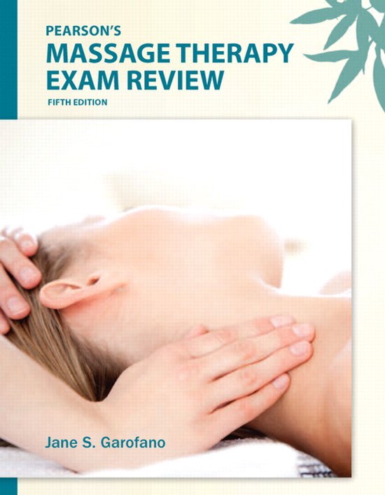 Pearson's Massage Therapy Exam Review - cover