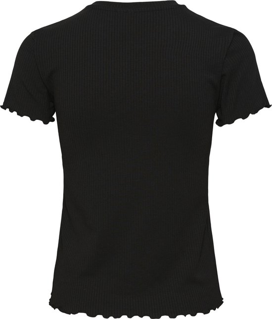 Pcnicca Ss O Neck Top Light Green