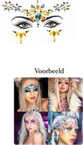 Akyol – gezichtsteentjes - koningsdag - koningsdag glitter - gezichtglitters - carnaval- diamantjes- diamantjes voor gezicht - bohemian feest - bohemian – festival – gezichtsdecoratie – feest – decoratie - sticker - stickervel -glitt