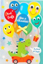 Depesche - Kinderkaart met de tekst "Veel liefs voor je verjaardag! Je bent ..." - mot. 031