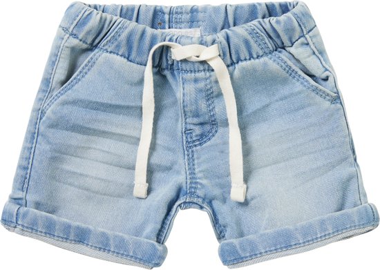 Noppies Babykleding Jongens Jeans Short Minetto Denim Blue - 62