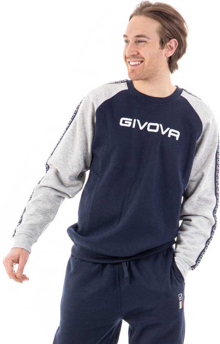GIVOVA 102 Surv tement Homme Gris Chin Clair Vert XL bol