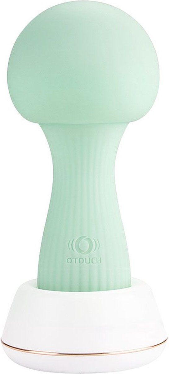 OTOUCH - Mushroom Siliconen Wand Vibrator - Teal