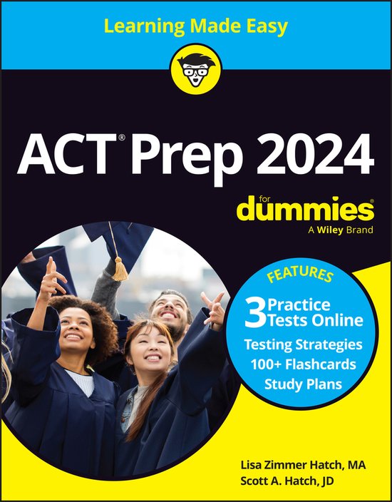 ACT Prep 2024 For Dummies with Online Practice 9781394183425 Lisa