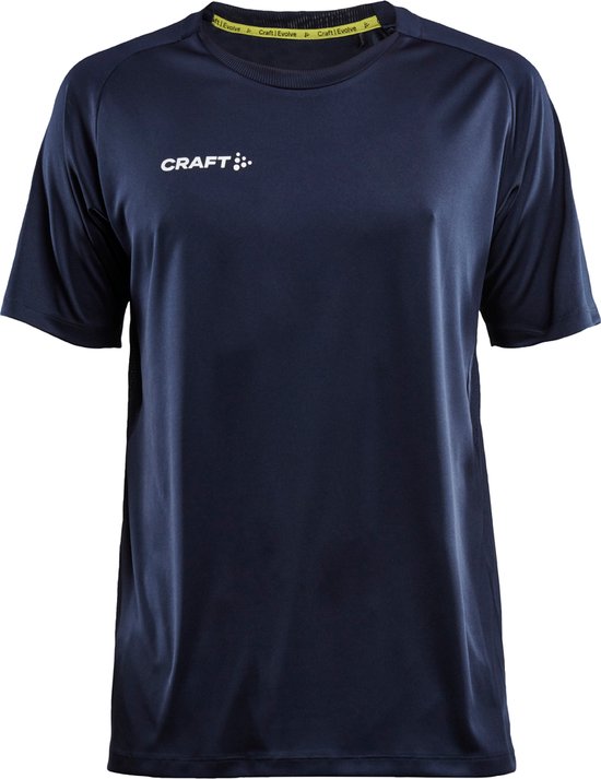 Craft Tee Evolve T-shirt Heren Navy