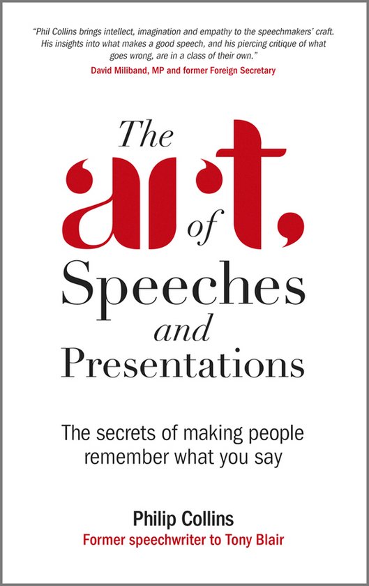 Art Of Speeches & Presentations - cover