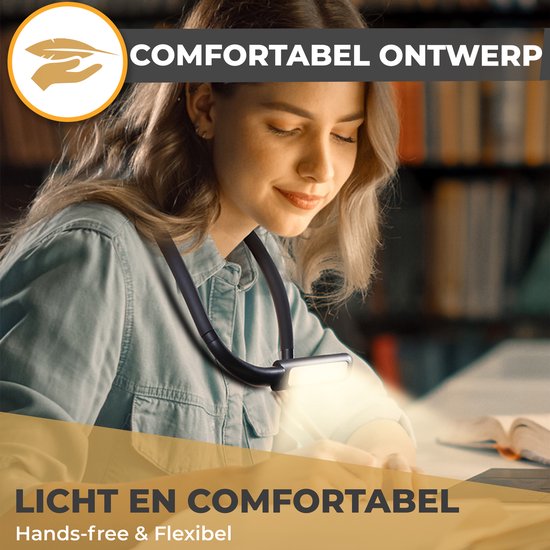 Deluqse Neklamp - Zwart - Nekleeslamp - USB Oplaadbaar - Dimbaar - Neklampje - Flexibel - Neklampje voor Haakwerk - Flexibele Neklamp - Neklamp Oplaadbaar - Neklamp Deluxe - 3 Kleuren Licht van Merkloos — afbeelding 5