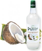 Bigallet Noix de Coco (Kokosnoot) traditionele siroop - 1 liter