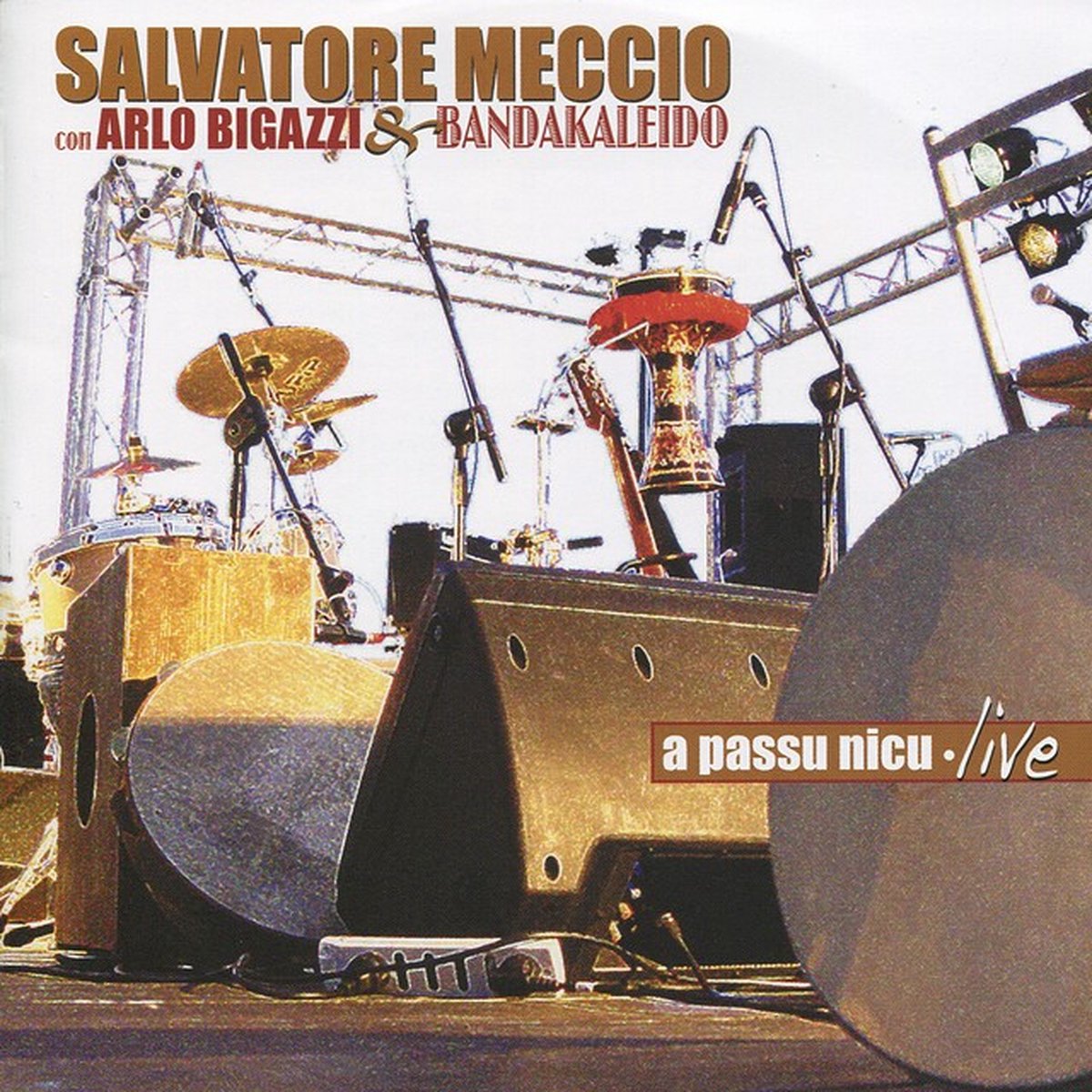 Salvatore Meccio, Bandakaleido, Arlo Bigazzi - A Passu Nicu - Live (CD)