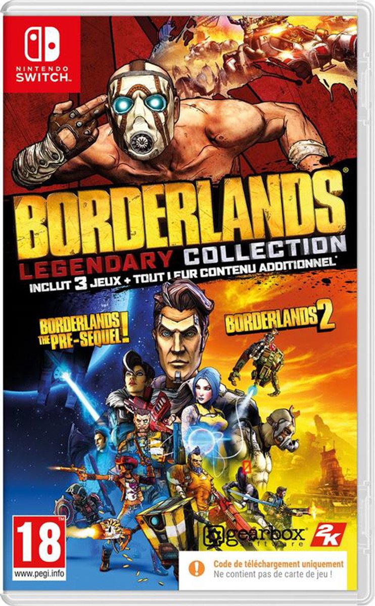 Borderlands Legendary Collection - Switch - Code in Box