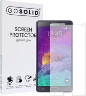 GO SOLID! ® Screenprotector geschikt voor Samsung Galaxy Note 4 - gehard glas