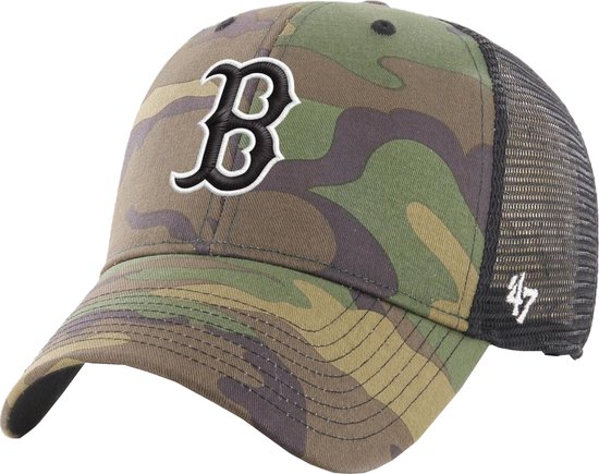 Casquette 47 Brand MLB Boston Red Sox B-CBRAN02GWP-CMB, Homme, Vert, Casquette, taille: Taille unique