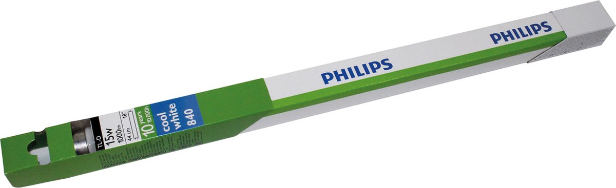 Philips Tl-d Buis Kleur 840 15w-g13 Bls - Philips
