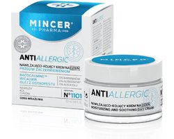 Antiallergische vochtinbrengende en verzachtende dagcrème tegen roodheid Nr.1101 50ml