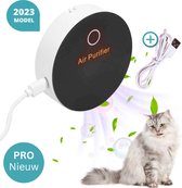 BeautyFit - Professioneel Kattenbak Geurverdrijver - 2023 versie - Geurverwijderaar - Verfrisser - Veilig voor katten - Oplaadbaar