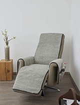 Kussenhoezen Stoelbescherming - Stoelbeschermer, Bankhoes, chair protector, waterproof, reversible, with cushion, suitable for all sofas,