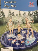 Waterspeelmat met Fontein - Aquaplay - Waterspeelgoed - Watermat - Aquaplay - Kinder Zwembad - 170CM Extra Groot