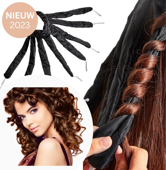 BeautyFit - Heatless Curls - 2023 versie Krulspelden - Haarkruller - Krul Rollers -... | bol.com