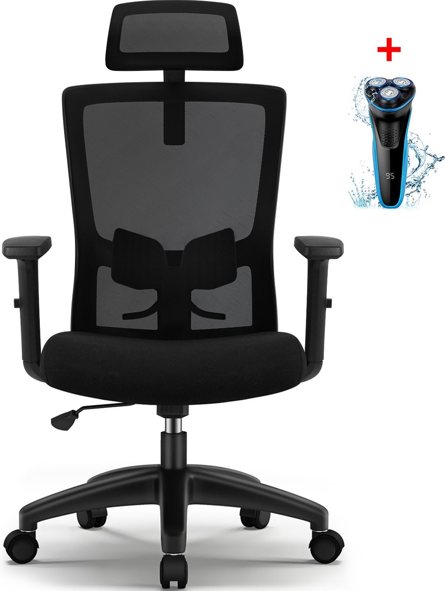 Bureaustoel, Bureaustoel, Computerstoel, Ergonomische Draaistoel, Kantelfunctie, Ä°n Hoogte