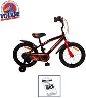 Volare Kinderfiets Super GT - 16 inch - Blauw - Inclusief WAYS Bandenplakset