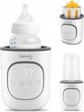 Lionelo Thermup 2.0 Bottle Warmer 5in1 - Chauffage des liquides et des aliments - Stérilisation et décongélation - SANS BPA - Protection contre la surchauffe - Thermostat - Arrêt automatique en cas de manque d'eau