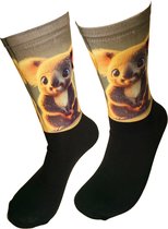Verjaardags cadeau - Koala sokken - Beer - Print sokken - vrolijke sokken - valentijn cadeau - aparte sokken - grappige sokken - leuke dames en heren sokken - moederdag - vaderdag - Socks waar je Happy van wordt - Maat 40-45