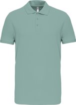 Herenpolo 'Mike' korte mouwen shirt Sage - L