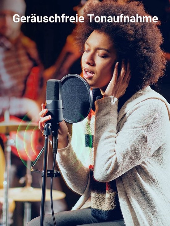 Câble Sounix XLR - Câble de microphone XLR professionnel - câble audio de haute qualité avec un bon blindage - 2 mètres