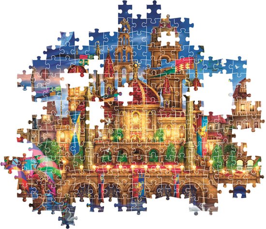 Clementoni - Puzzle 1000 Collection Haute Qualité Downtown, Puzzle Pour Adultes et Enfants, 14-99 ans, 39778, Boîte compacte