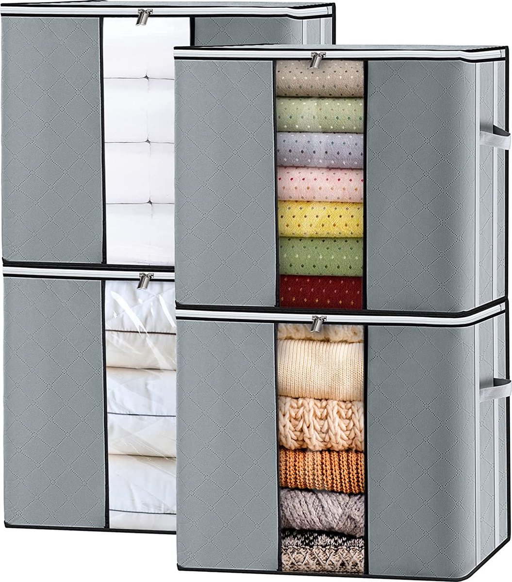 Opbergtas - opbergtas voor kleding - groote opbergtas set - storage bags