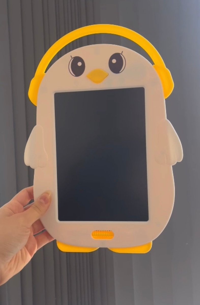 LCD Tekentablet Kinderen "cartoon penguin" 8.5 inch - Kleurenscherm - Speelgoed Meisjes & Jongens - LCD Tekenbord - Grafische Tablet -
