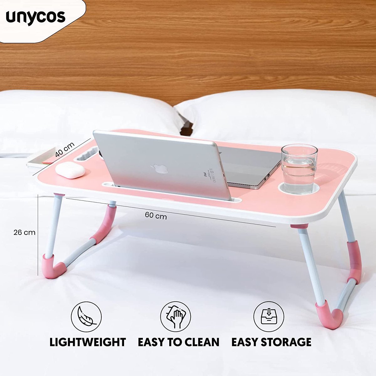 1 Bureau D'ordinateur Pliant Bureau Simple Chambre Table Paresseux En  Plastique Étudiant Dortoir Table De Lit Table De Repas De Confinement -  Temu Belgium