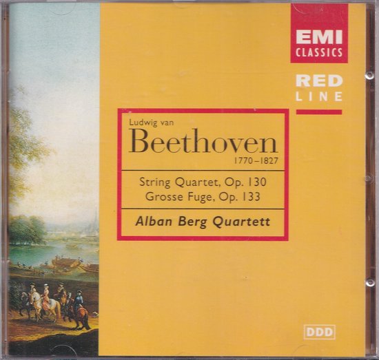 String Quartet op. 130, Grosse Fuge op. 133 Ludwig van Beethoven