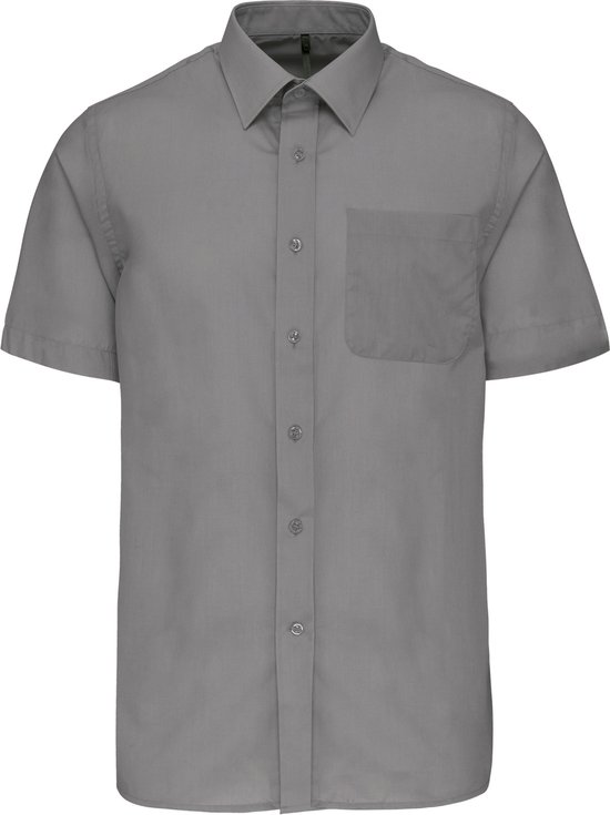 Chemise homme 'Ace' manches courtes marque Kariban Silver taille XXL