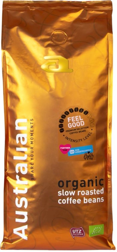 Australian- Organic- Feel good- Koffiebonen- Slow Roast- 1 kg