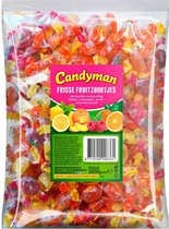 Candyman Frisse Fruitzuurtjes - 1 kilo