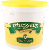 Oliehoorn - Fritessaus 25% - 10 ltr