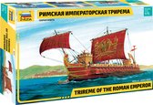 1:72 Zvezda 9019 Trireme of the Roman Emperor Ship Plastic Modelbouwpakket
