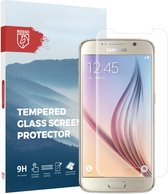 Rosso 9H Tempered Glass Screen Protector Geschikt voor Samsung Galaxy S6 | Glasplaatje | Beschermlaag | Beschermglas | 9H Hardheid