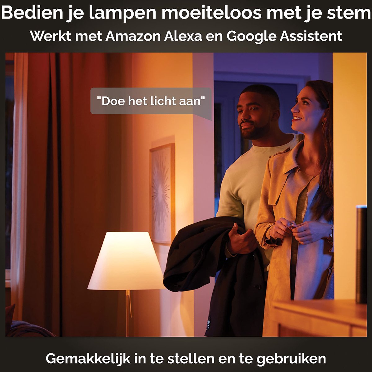 Philips Hue Starterspakket - E14 Slimme Verlichting thumbnail 3