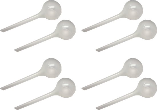BUENTYA 12 stuks plantenbewateringsbollen, 5 cm automatische plantenwaterers plastic automatische bewateringsbollen druppelirrigatie-apparaat zelfbewateringssysteem voor binnen buitenplanten