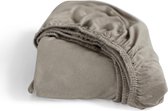 Cinderella - Hoeslaken (tot 35 cm) - Jersey - 90x200 cm/210 cm - Taupe