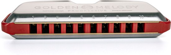 Hohner Golden Melody Progressive harmonica diatonique en Sol (G)