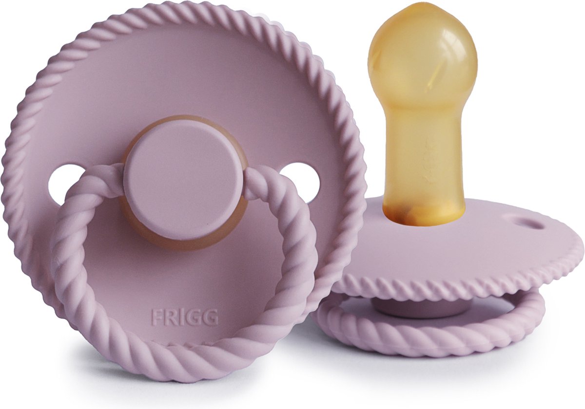 Goedkoopste FRIGG - ROPE - fopspeen LATEX - SOFT LILAC - T2