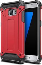 Samsung Galaxy S7 Hoesje Shock Proof Hybride Back Cover Rood