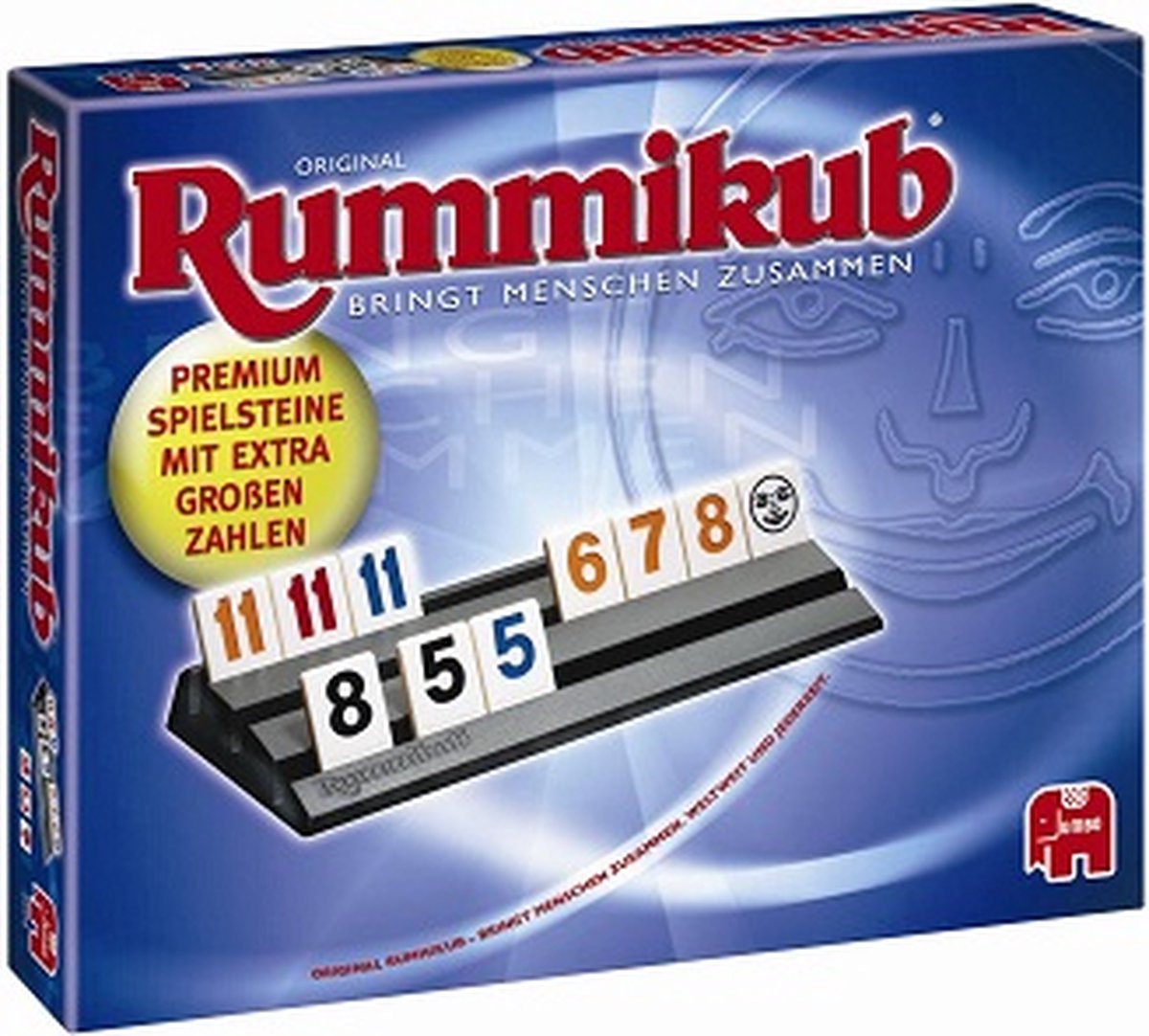 Adhome Rummikub XXL gezelschapsspel - Met extra grote cijfers