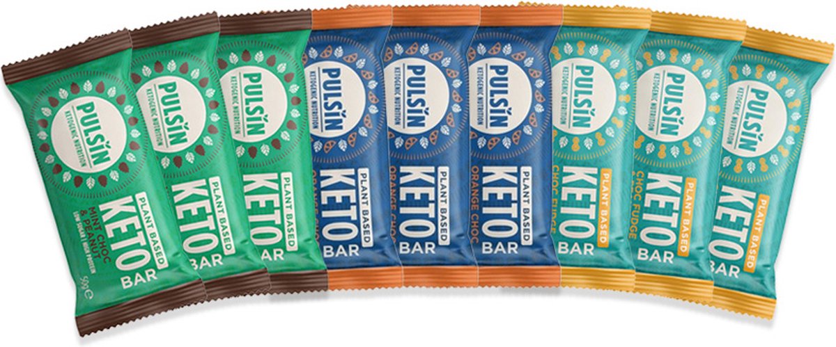 Goedkoopste Pulsin | Keto Bar | Voordeelpakket | 6 x 50 gram