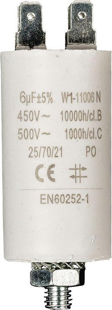 Condensateur 6uf / 450v + terre | bol.com