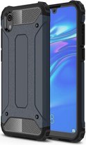 Huawei Y5 (2019) Hybride Hoesje Donker Blauw